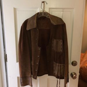 70s leather jacket from Mexico